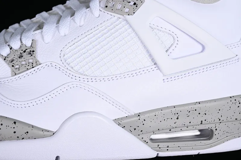 All categories Air Jordan Jordan series basketball shoes Air Jordan 4 GX foreign trade version Air Jordan 4 Retro "White Oreo" AJ4 Joe 4 White Oreo CT8527-100